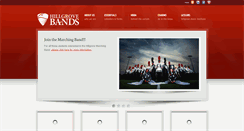 Desktop Screenshot of hillgroveband.com